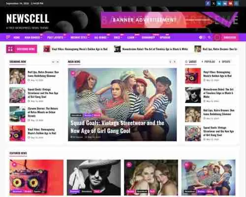 Wordpress Newscell Haber Teması